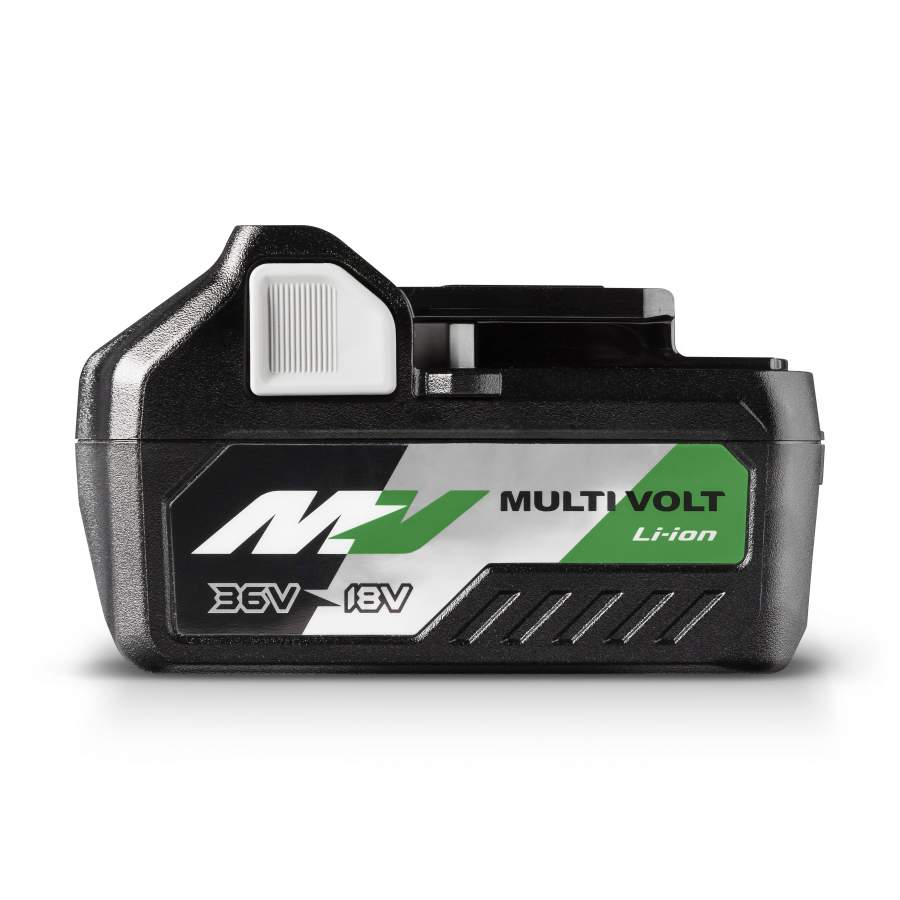 Increase performance, flexibility and power with the revolutionary HiKOKI Multi Volt battery pack.
